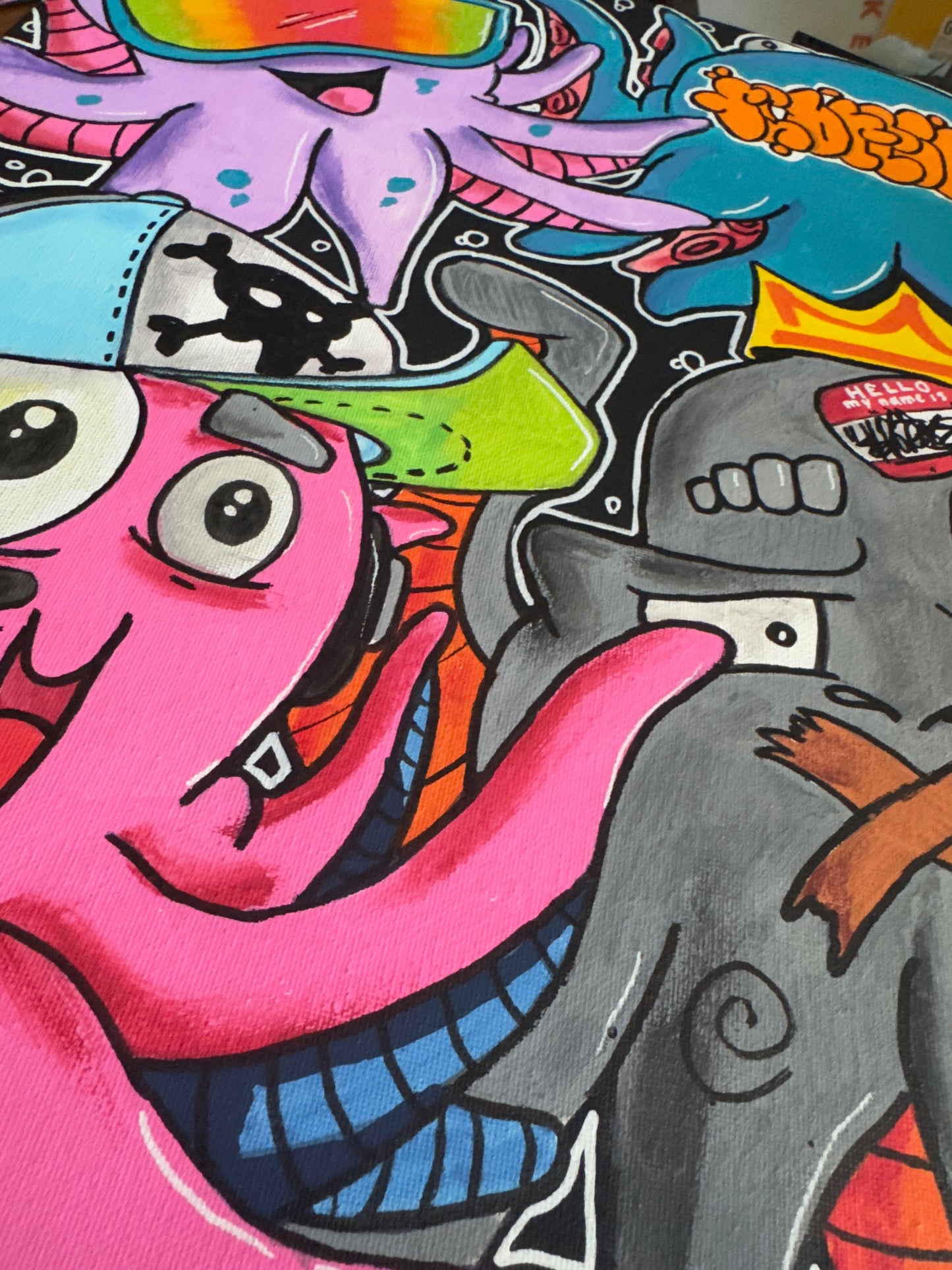 Octo 16 x 20 canvas