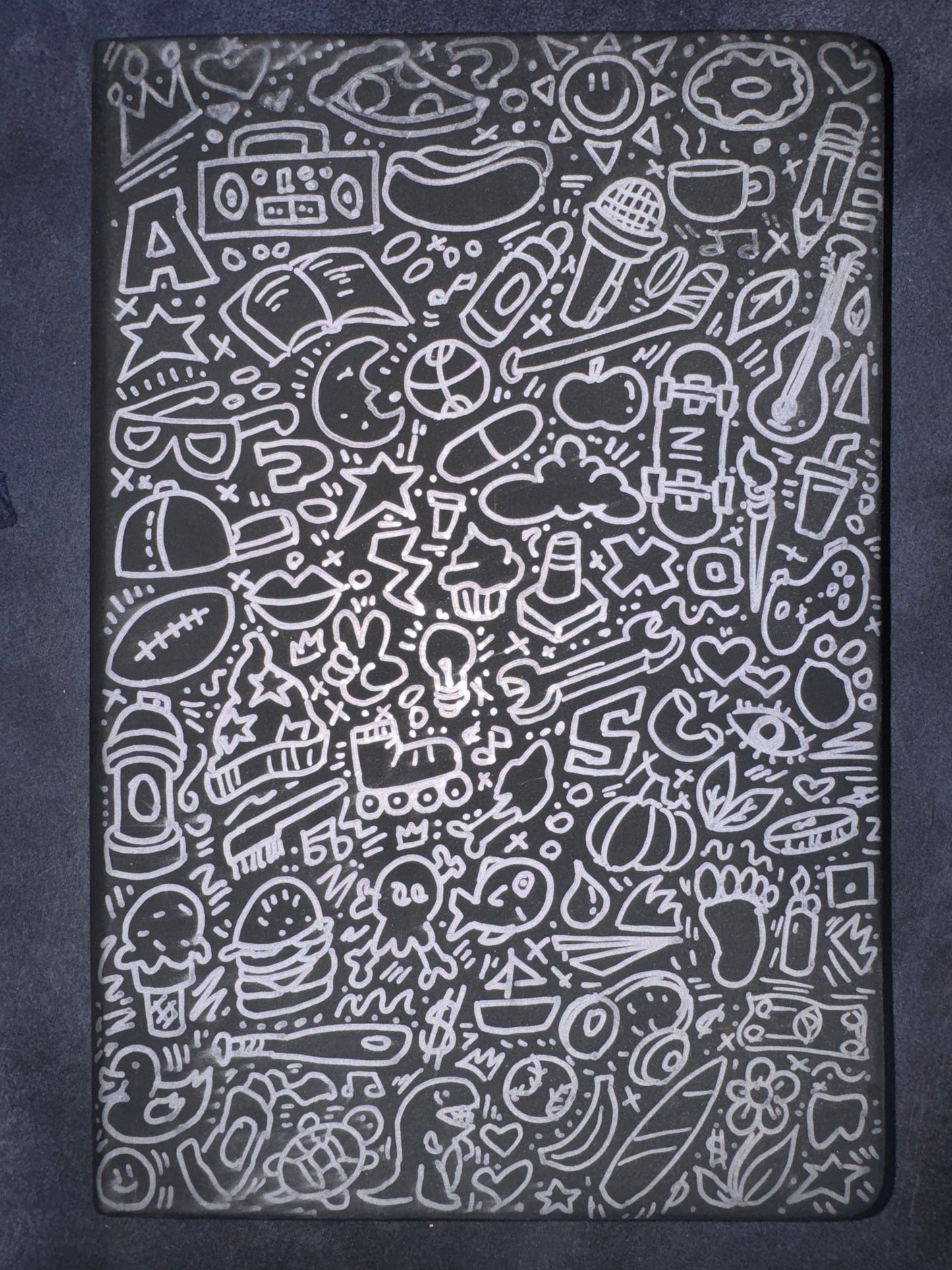 Doodle silver Journal