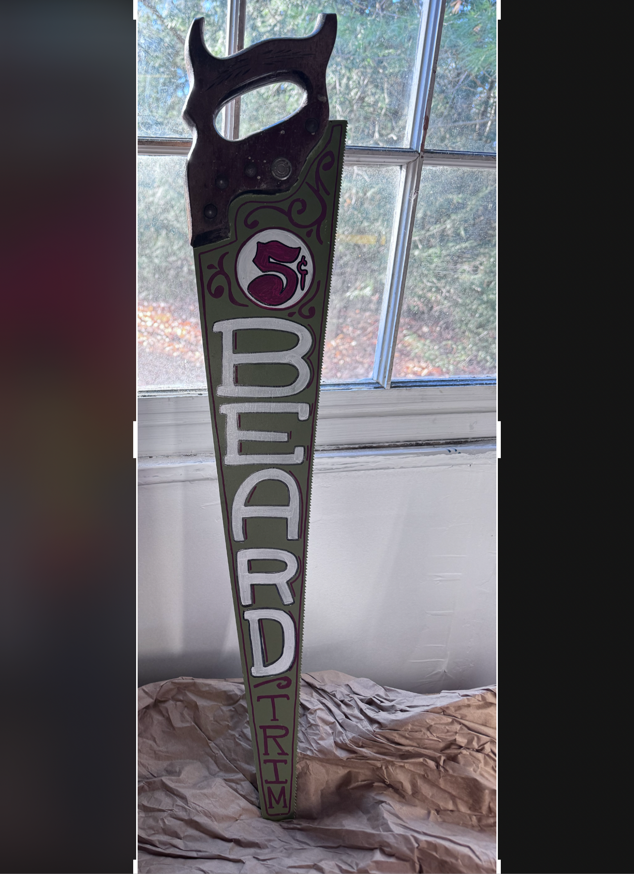 5¢ beard sign