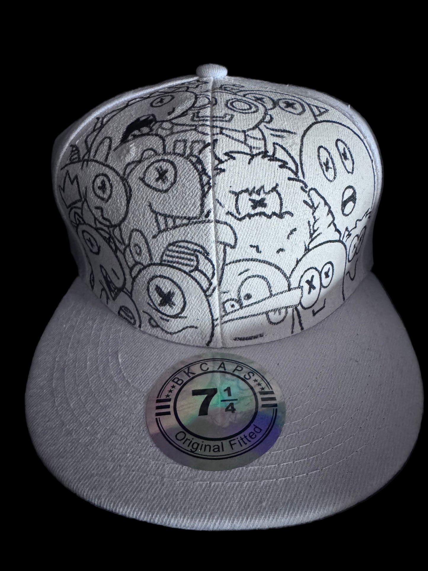 # 1 doodle hat monsters 7 1/4