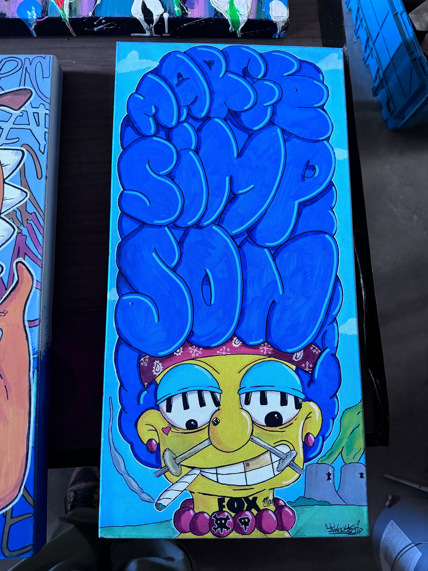 12 x 24 Marge graffiti