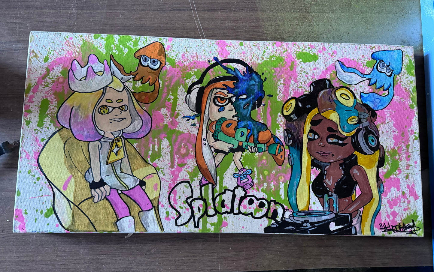 Splatoon paint
