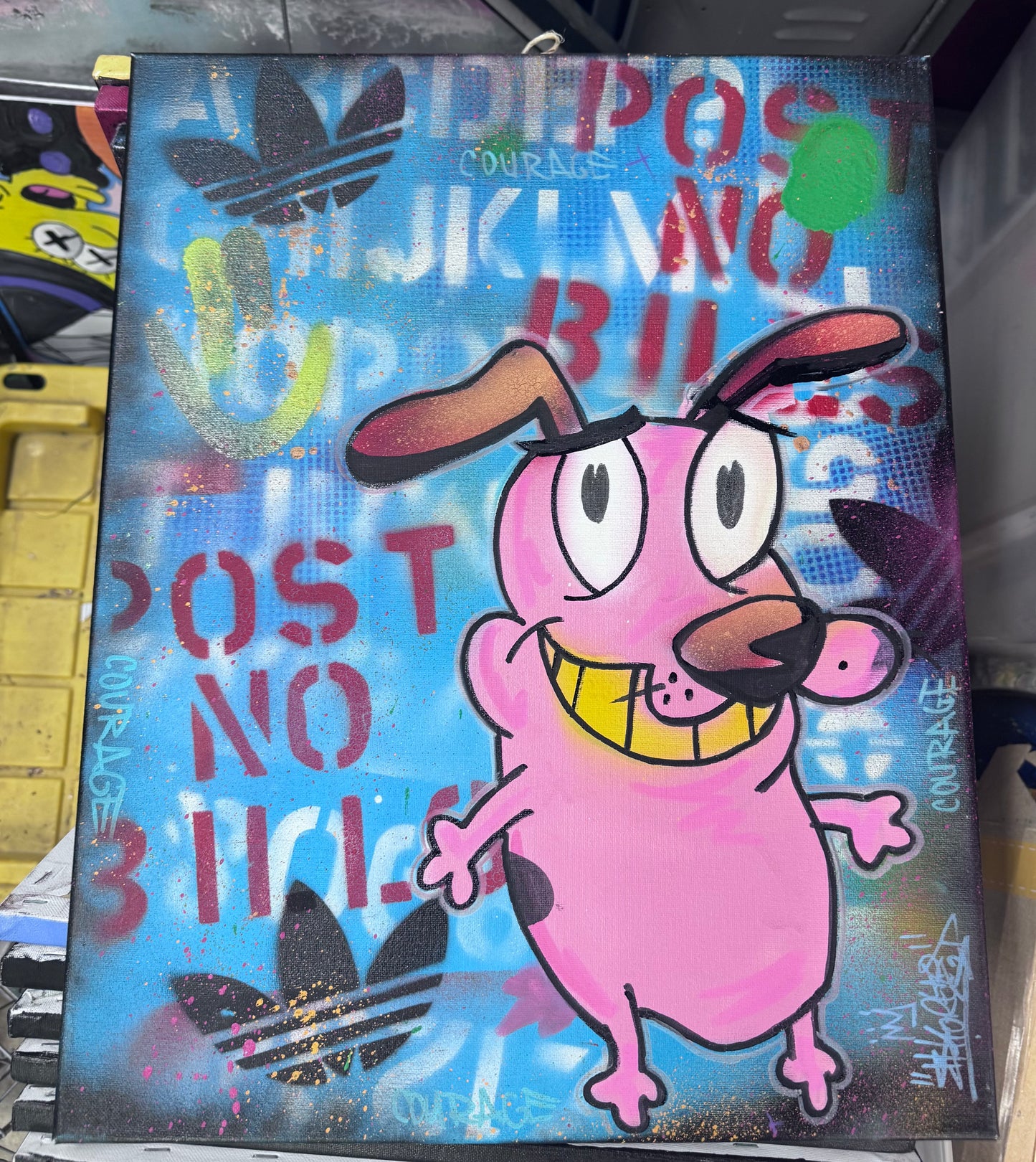 Post No Courage 16 x 20