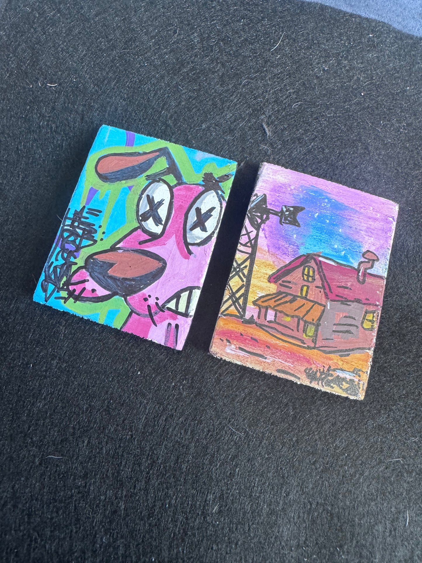 Courage magnet set