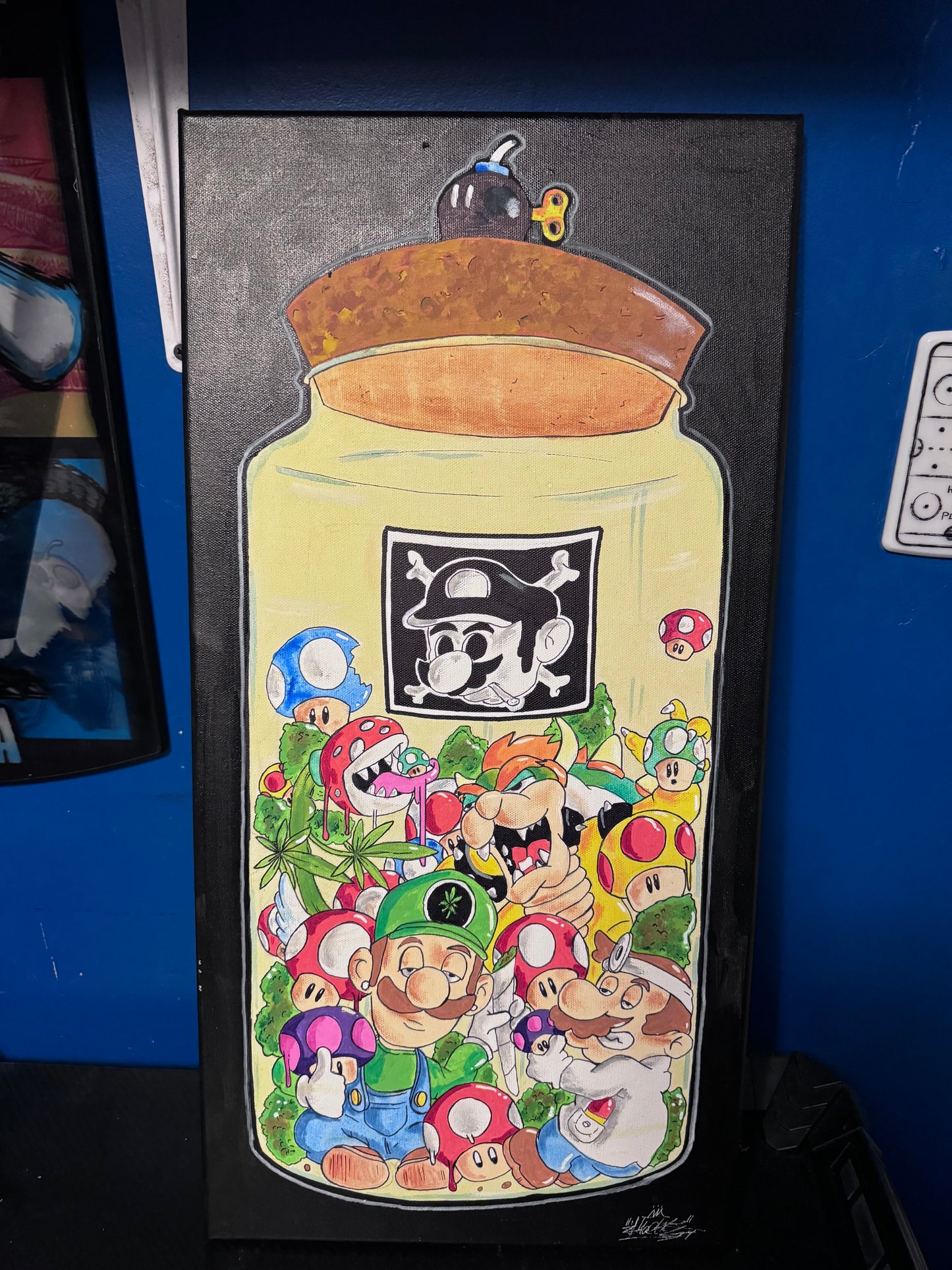 12 x 24 bottom of the bottle