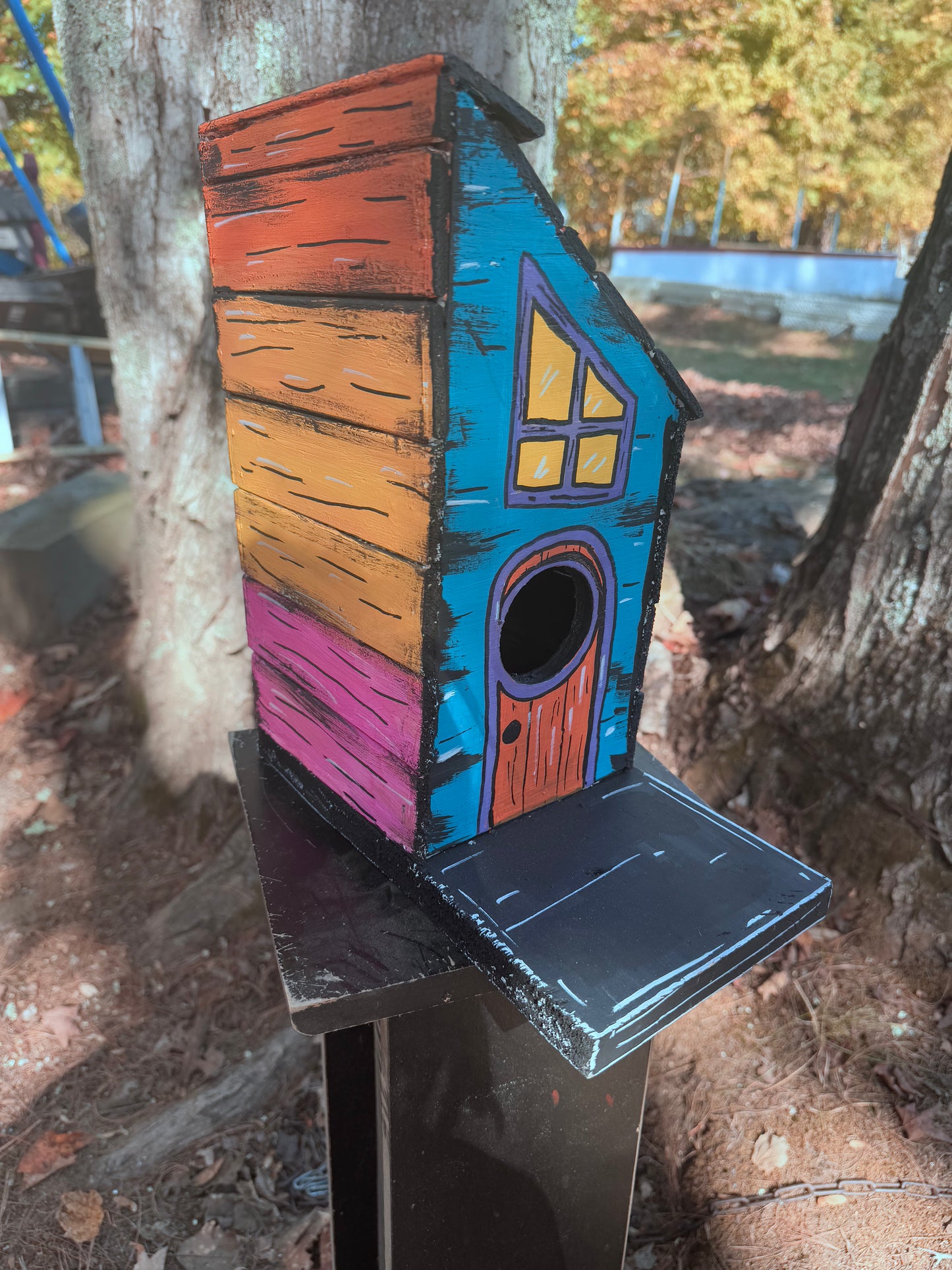 * my little cabin birdhouse