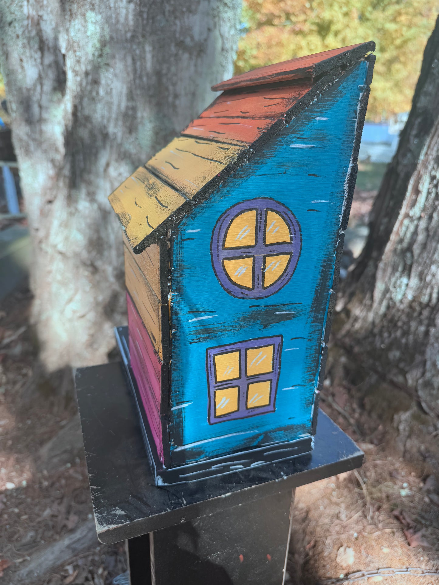 * my little cabin birdhouse