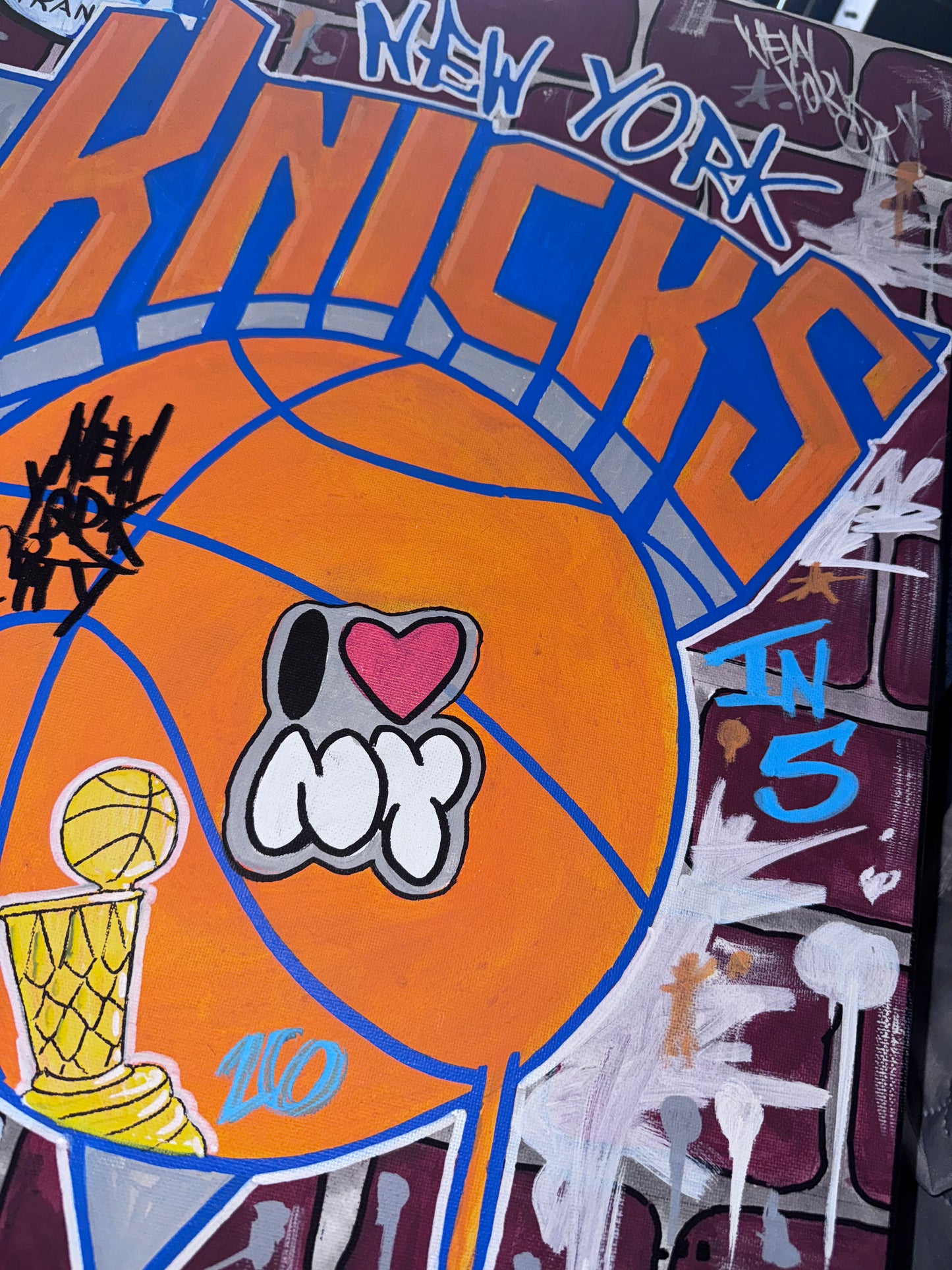 * 16 x 20 NY basketball