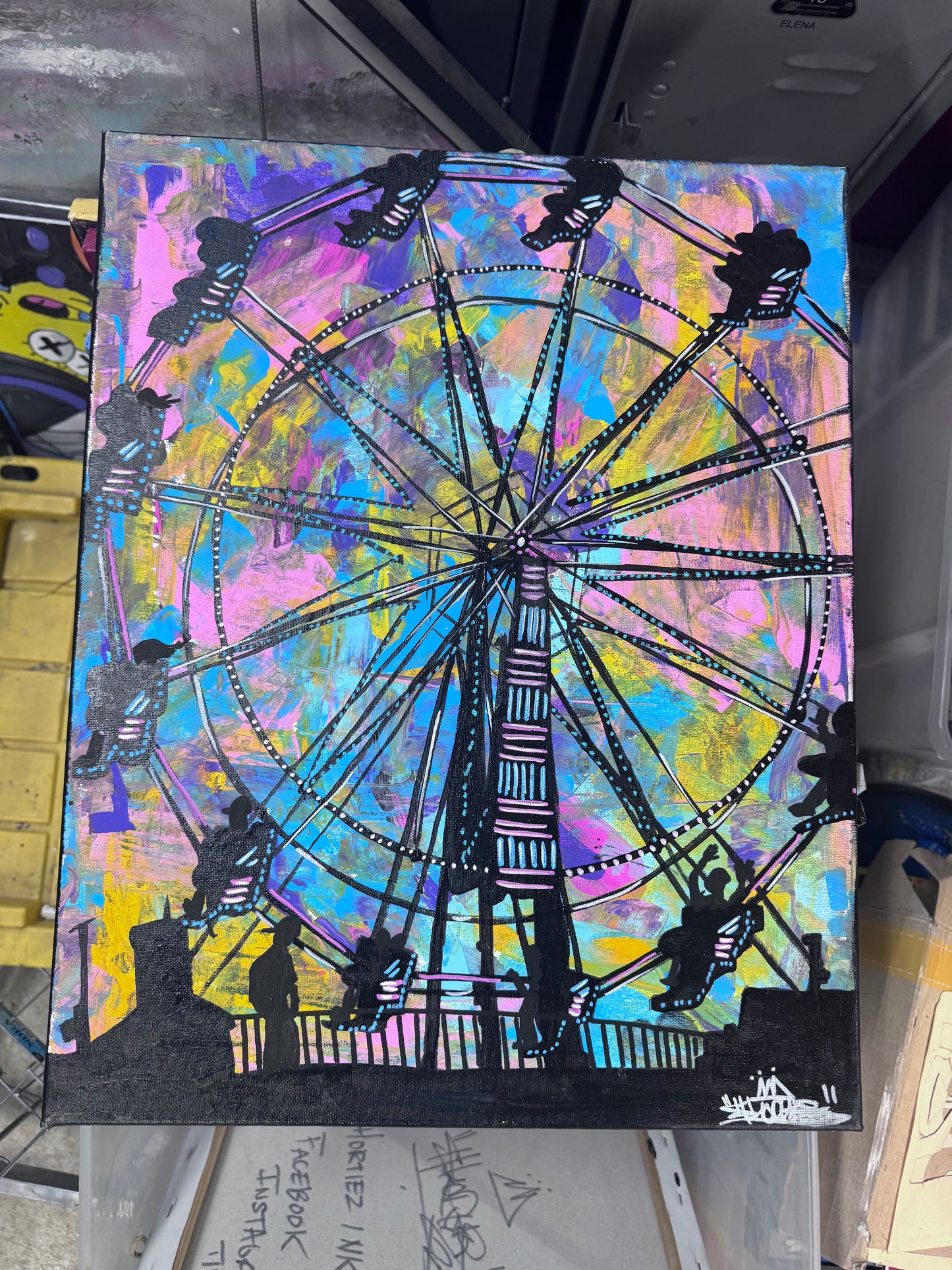 Ferris wheel 16 x 20