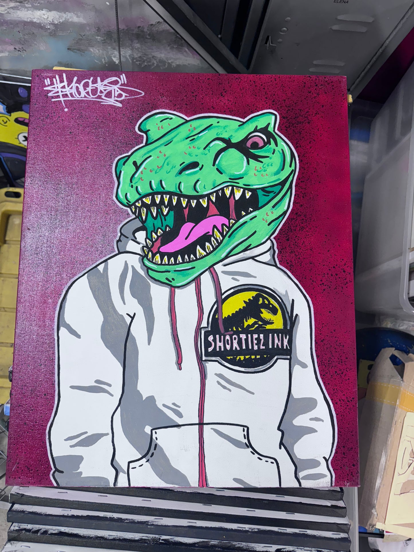 16 x 20 Jurassic