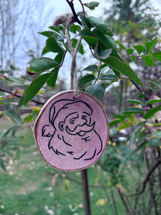 X mas ornament Santa