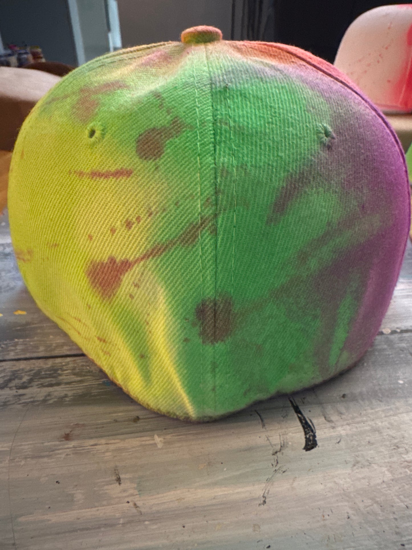 # Custom Name tie dye hat 7 1/4