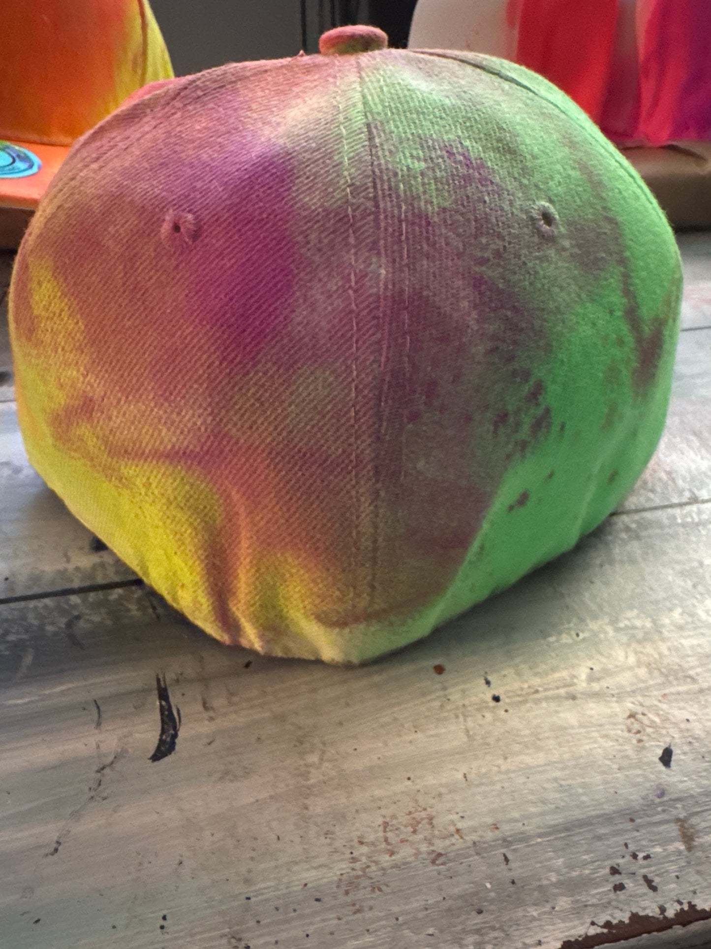 # Custom Name tie dye hat 7 1/4