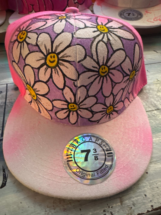 # flower power hat 7 3/8