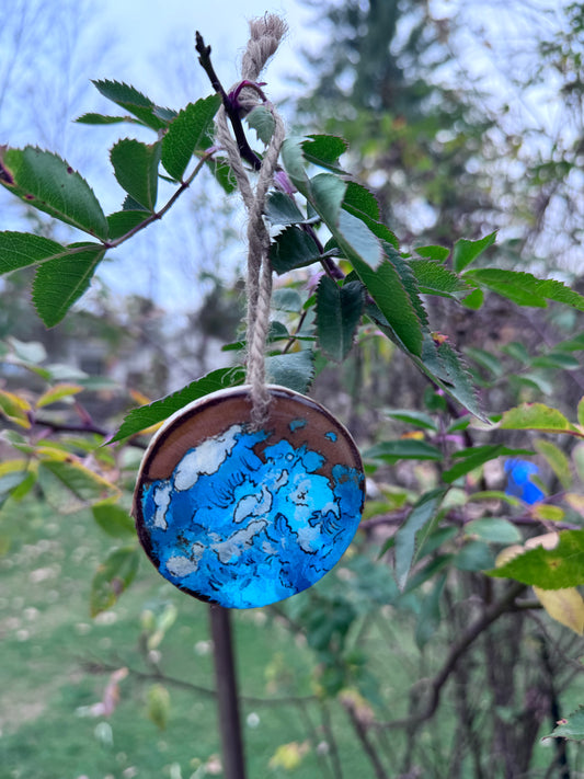 Wave wood slice 2
