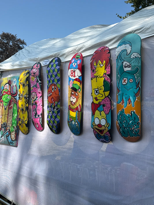 -Custom skateboard decks