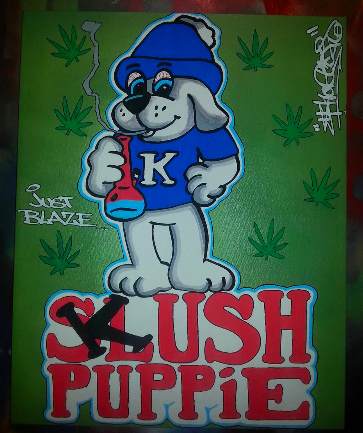 * 16 x 20 custom canvas