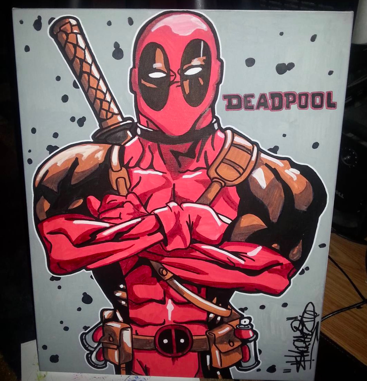 * 16 x 20 custom canvas
