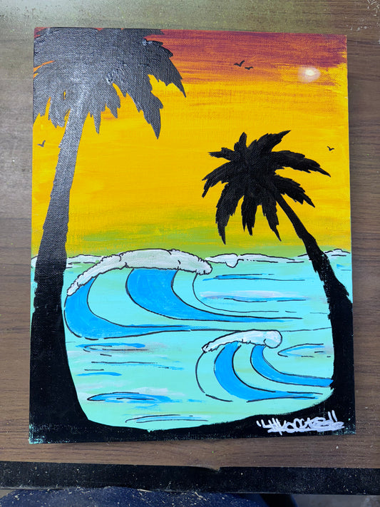 11 x 14 thru the trees