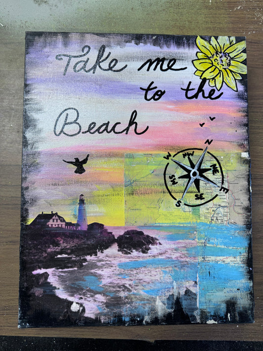 11 x 14 take me to the beach