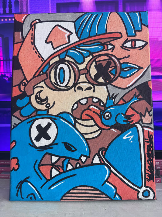 Weird world 9 x 12