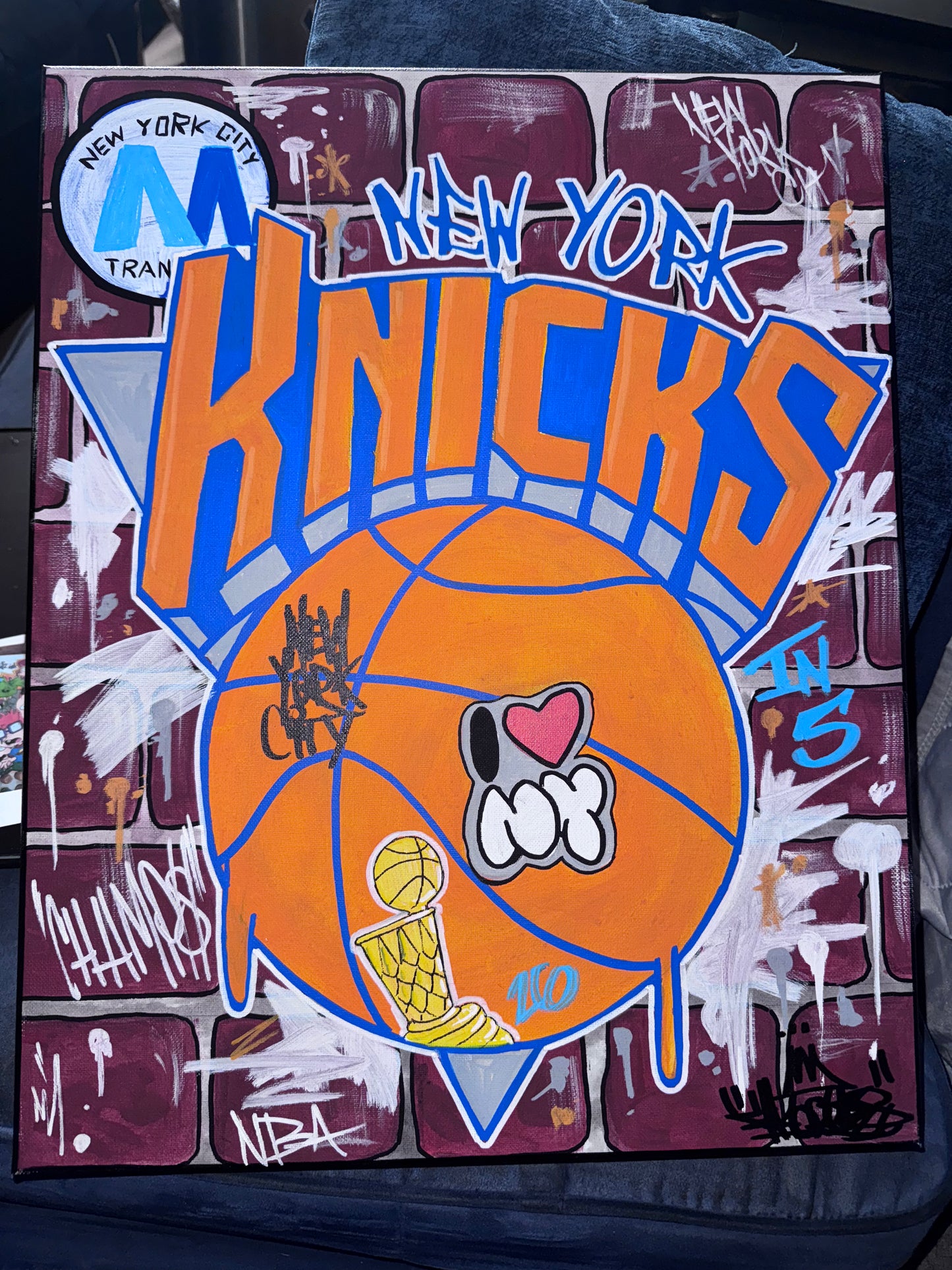* 16 x 20 NY basketball